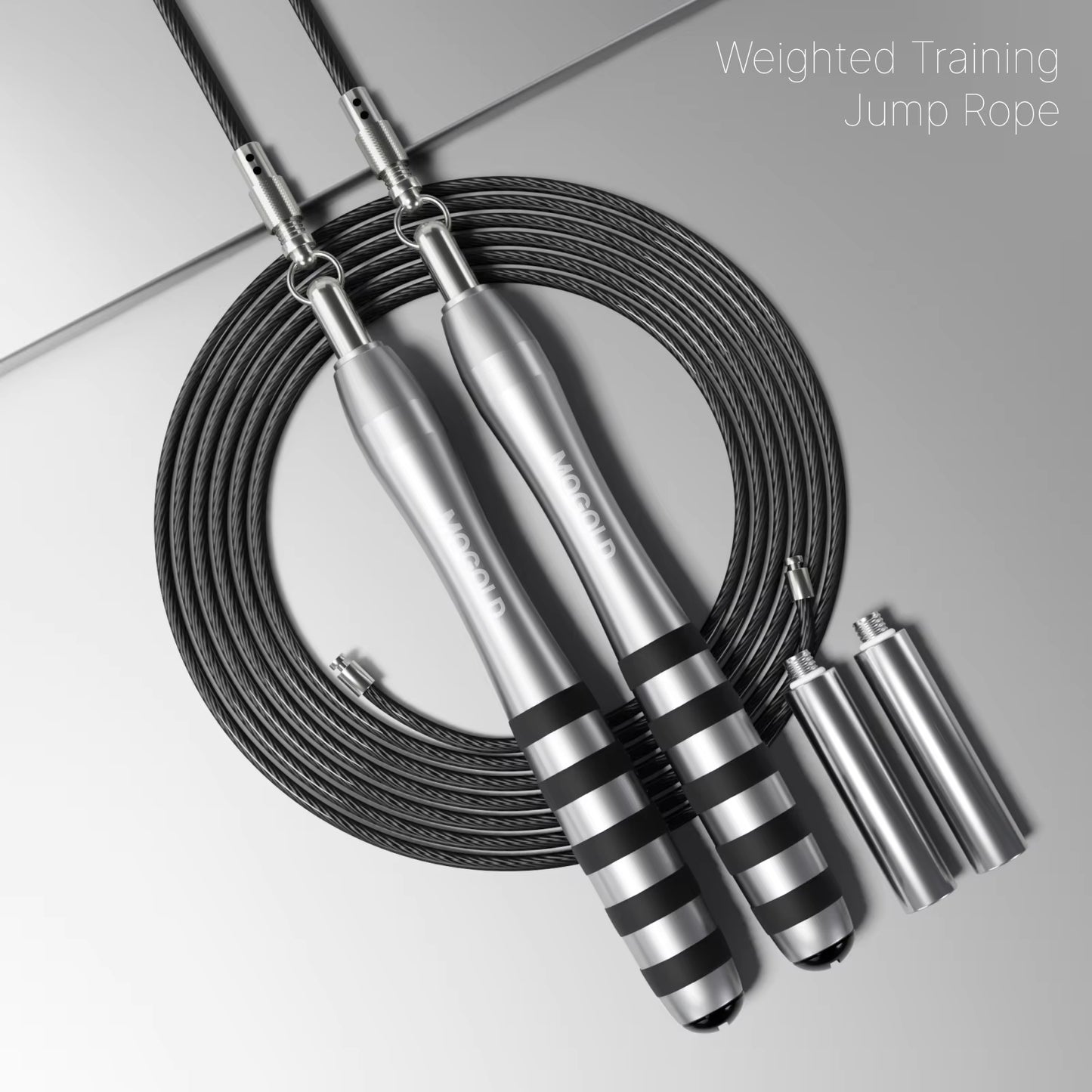 Professional Jump Rope Crossfit  Speed Rope Gym Sport Equipments Skipping Rope Durable for Men Battle Weighted Jump Rope