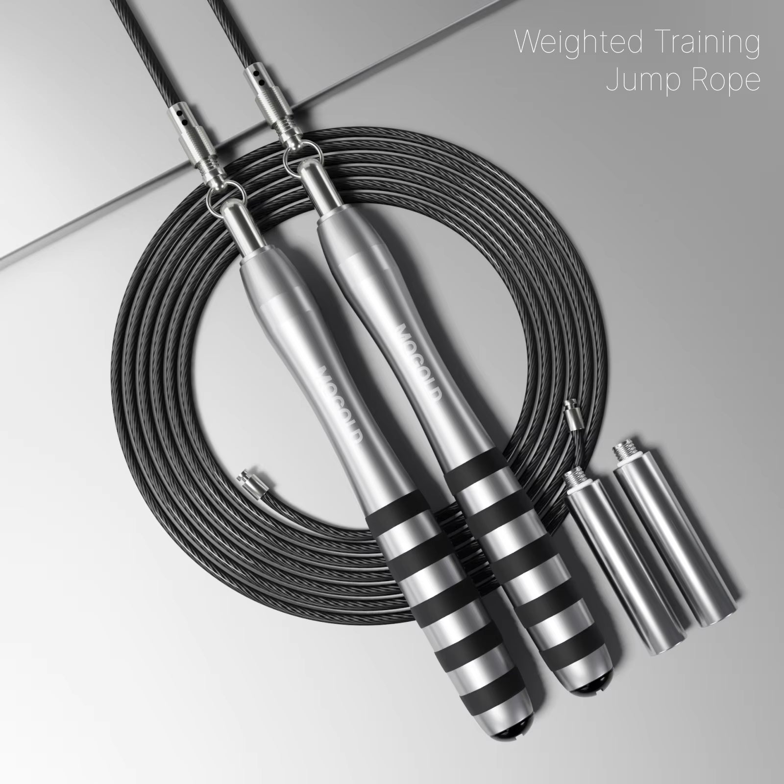 Professional Jump Rope Crossfit  Speed Rope Gym Sport Equipments Skipping Rope Durable for Men Battle Weighted Jump Rope