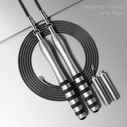 Professional Jump Rope Crossfit  Speed Rope Gym Sport Equipments Skipping Rope Durable for Men Battle Weighted Jump Rope