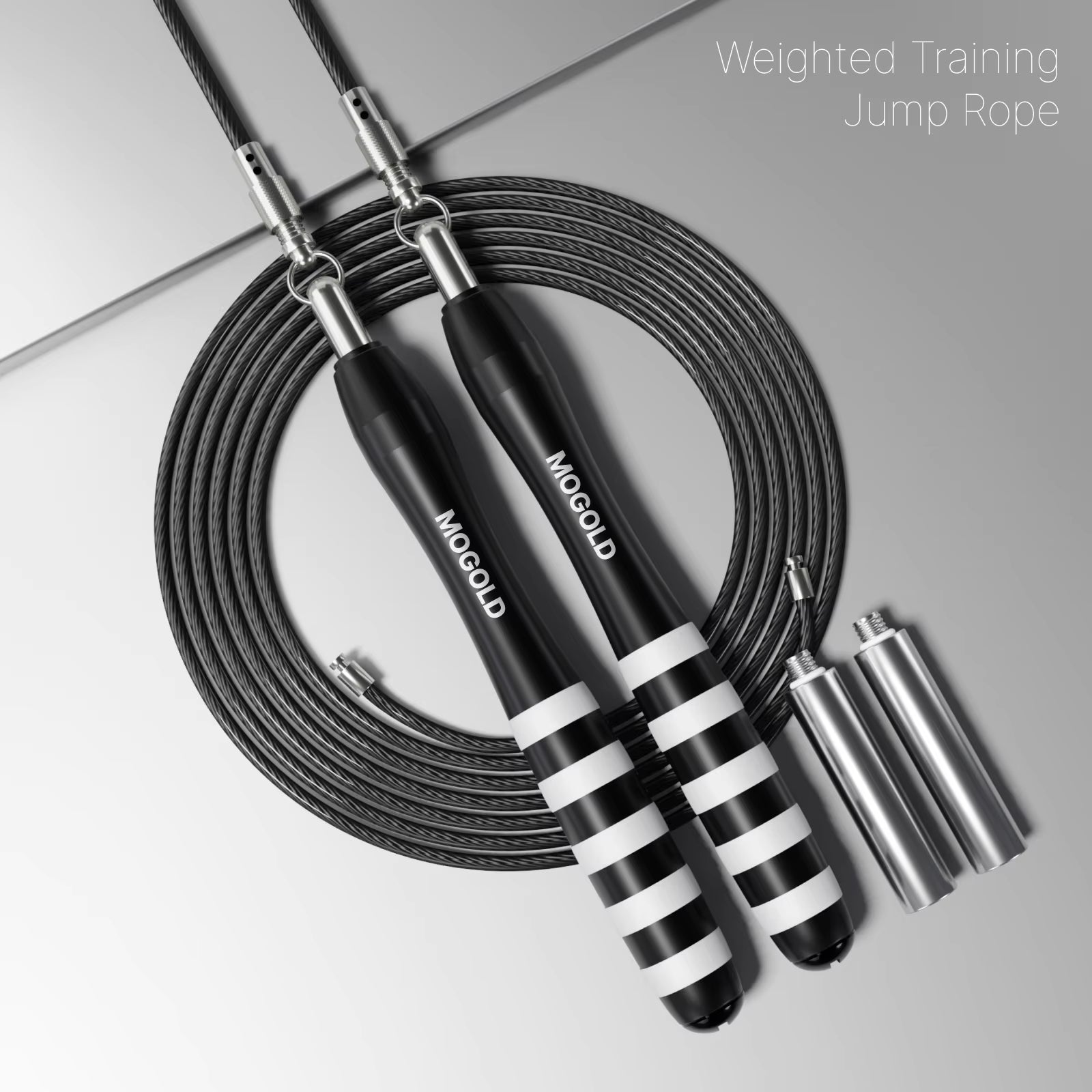 Professional Jump Rope Crossfit  Speed Rope Gym Sport Equipments Skipping Rope Durable for Men Battle Weighted Jump Rope